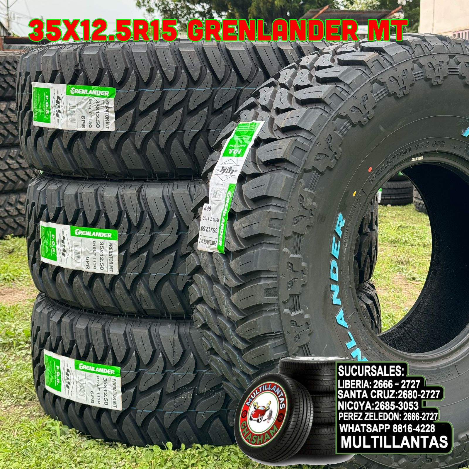 35X12.5R15 GRENLANDER MT